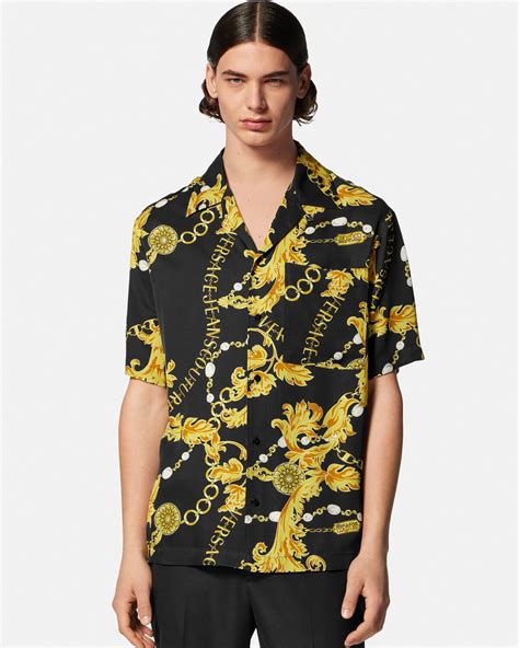 Versace Jeans Couture Chain Couture Shirt for Men 